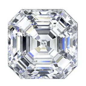 4.24 Carat Asscher Lab Grown Diamond