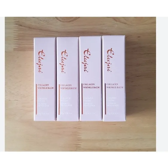 8 Pieces ELUJAI Collagen Wrinkle Balms 10g Dry Skincare Moisture Anti Wrinkles Hyaluronic Acid Elasticity