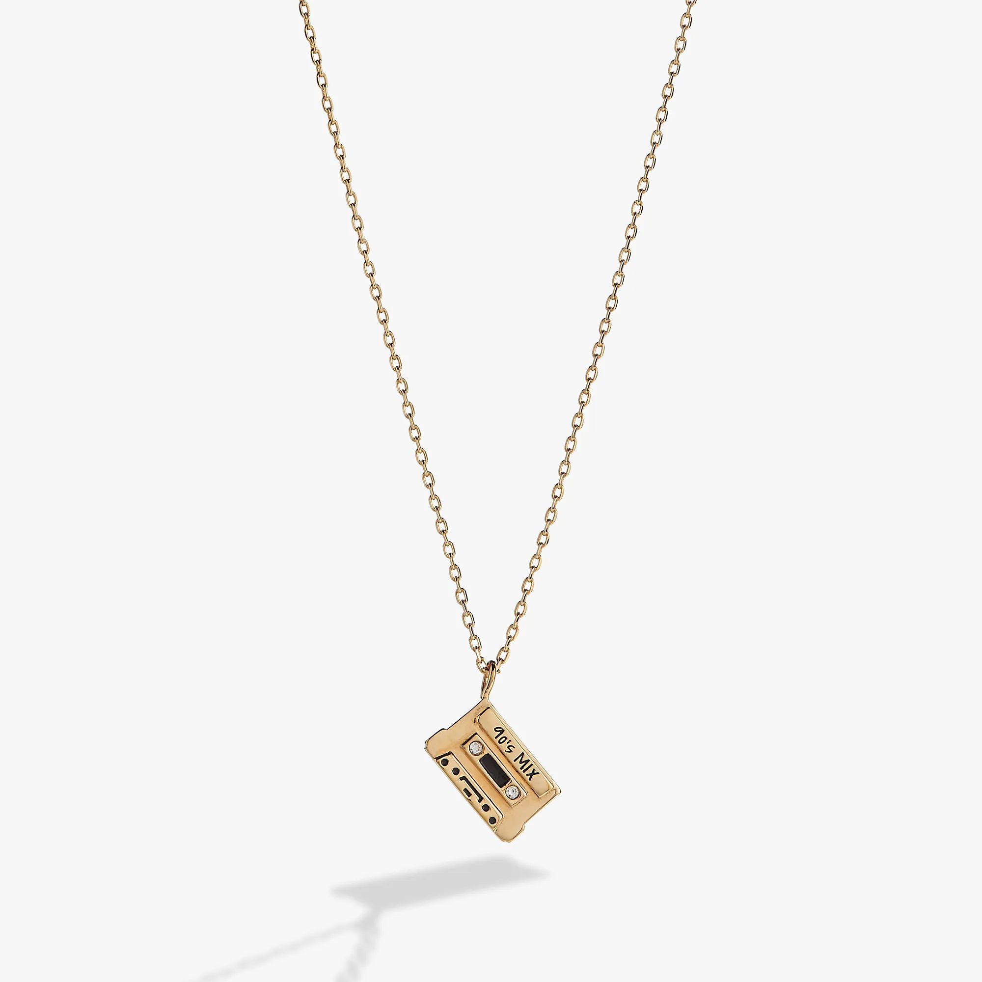 ‘90s Nostalgia Cassette Necklace