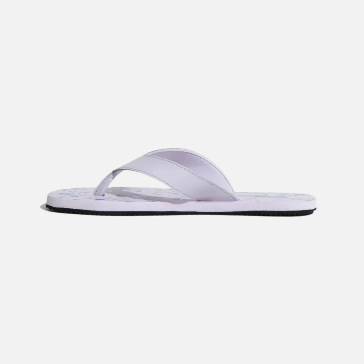 Adidas Cloudfoam Women Sportswear Slide-Silver Dawn/Silver Violet/Bliss Lilac/Blue Fusion