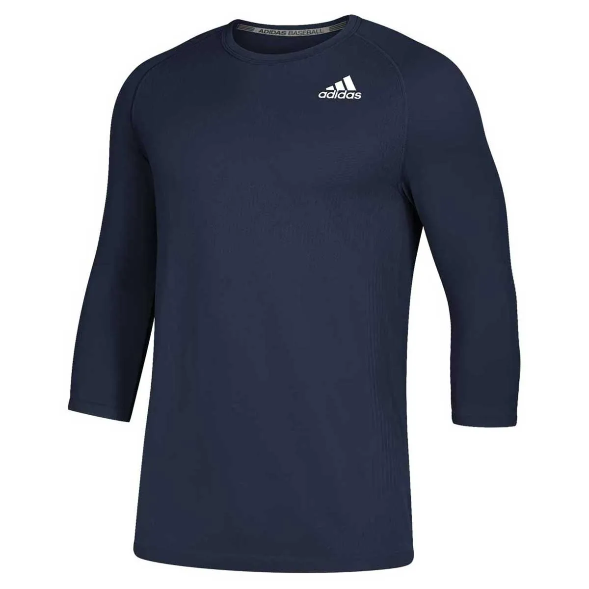 adidas Men's Collegiate Navy Fielder's Choice 2.0 3/4 Baselayer