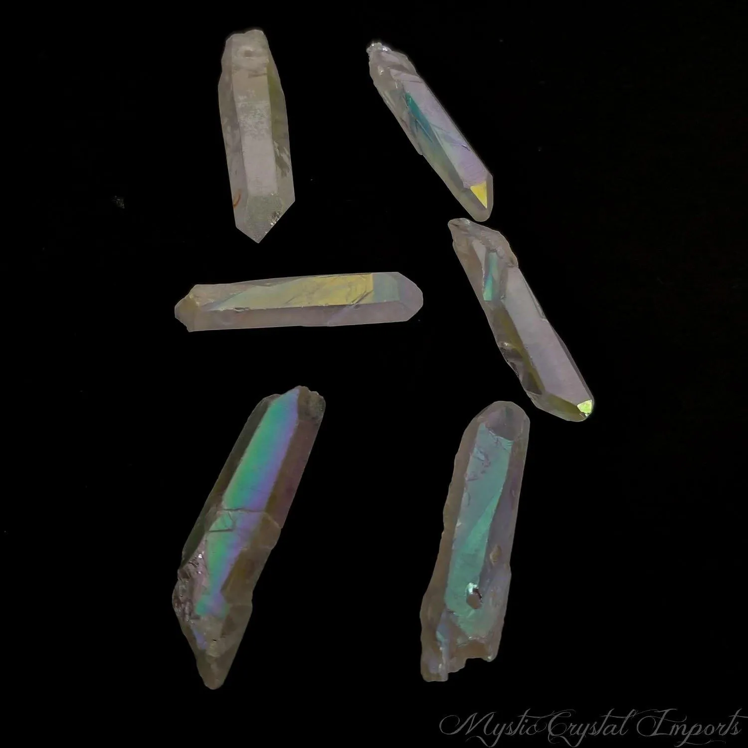 Angel Aura Quartz Crystal Point(s) 1 1/2 to 2