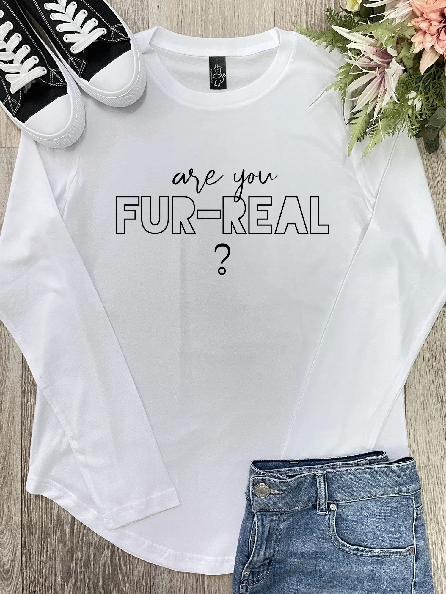 Are You Fur-Real? Olivia Long Sleeve Tee