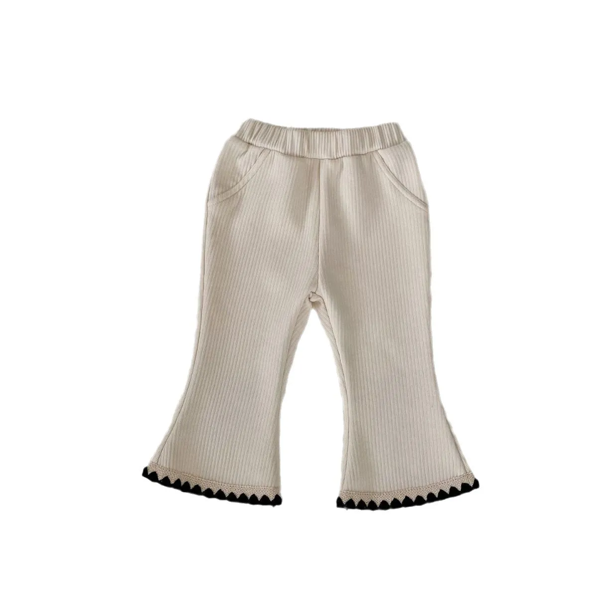 Baby Kid Girls Solid Color Pants Wholesale 231019137