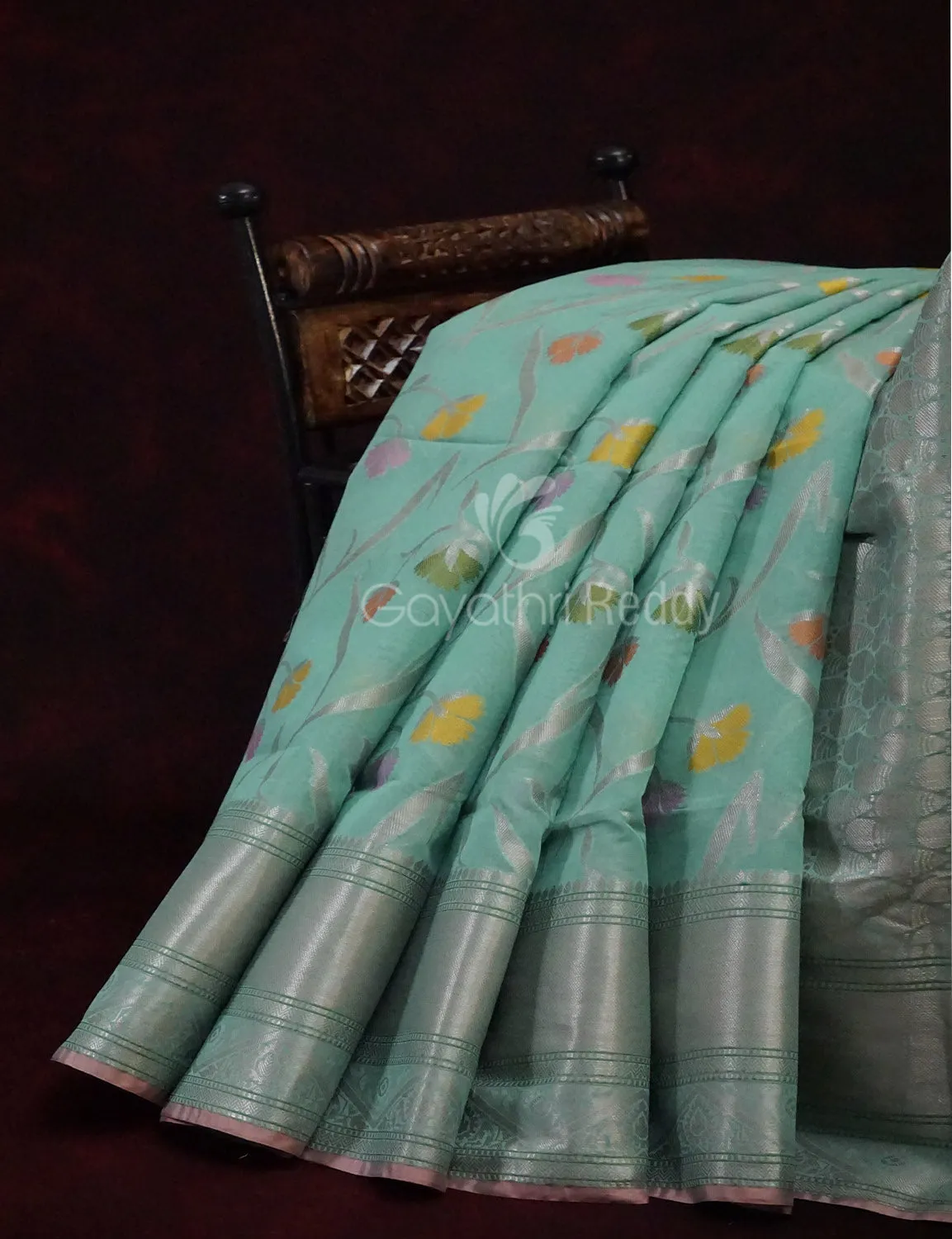 BANARAS CHANDERI SILK -BCS386