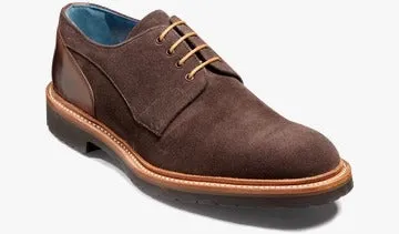 Barker Harlem Derby Shoe - Bitter Chocolate