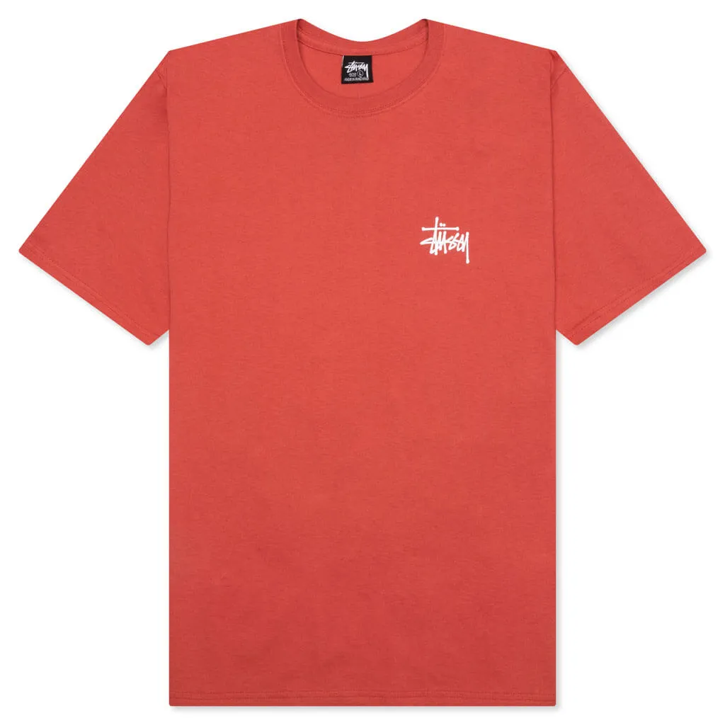 Basic Stussy Tee - Pepper