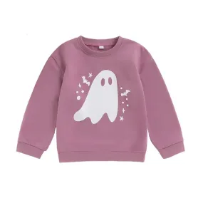 Big Girls (to 12Y) Halloween Sweatshirt - Trick or Treat