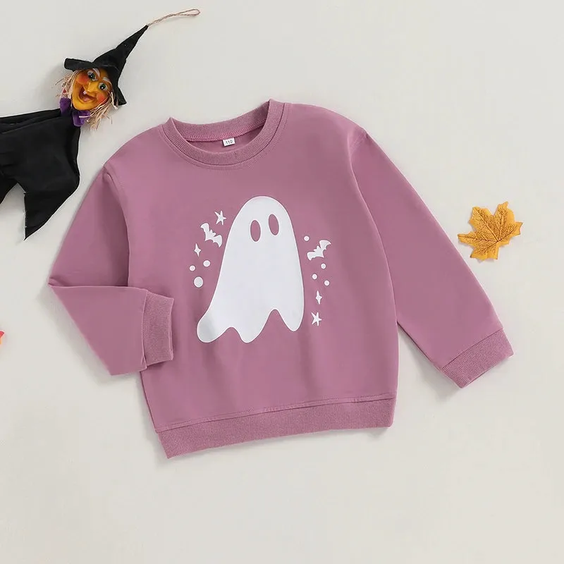 Big Girls (to 12Y) Halloween Sweatshirt - Trick or Treat