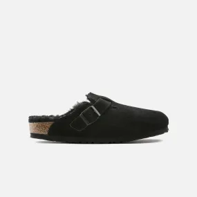 Boston Shearling Suede Leather - Black