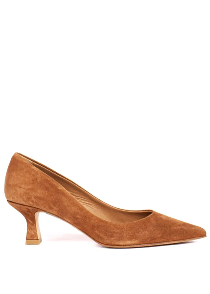 Bukela Agathe Stilet - Suede - Cognac