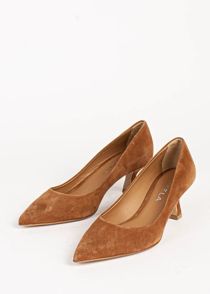 Bukela Agathe Stilet - Suede - Cognac