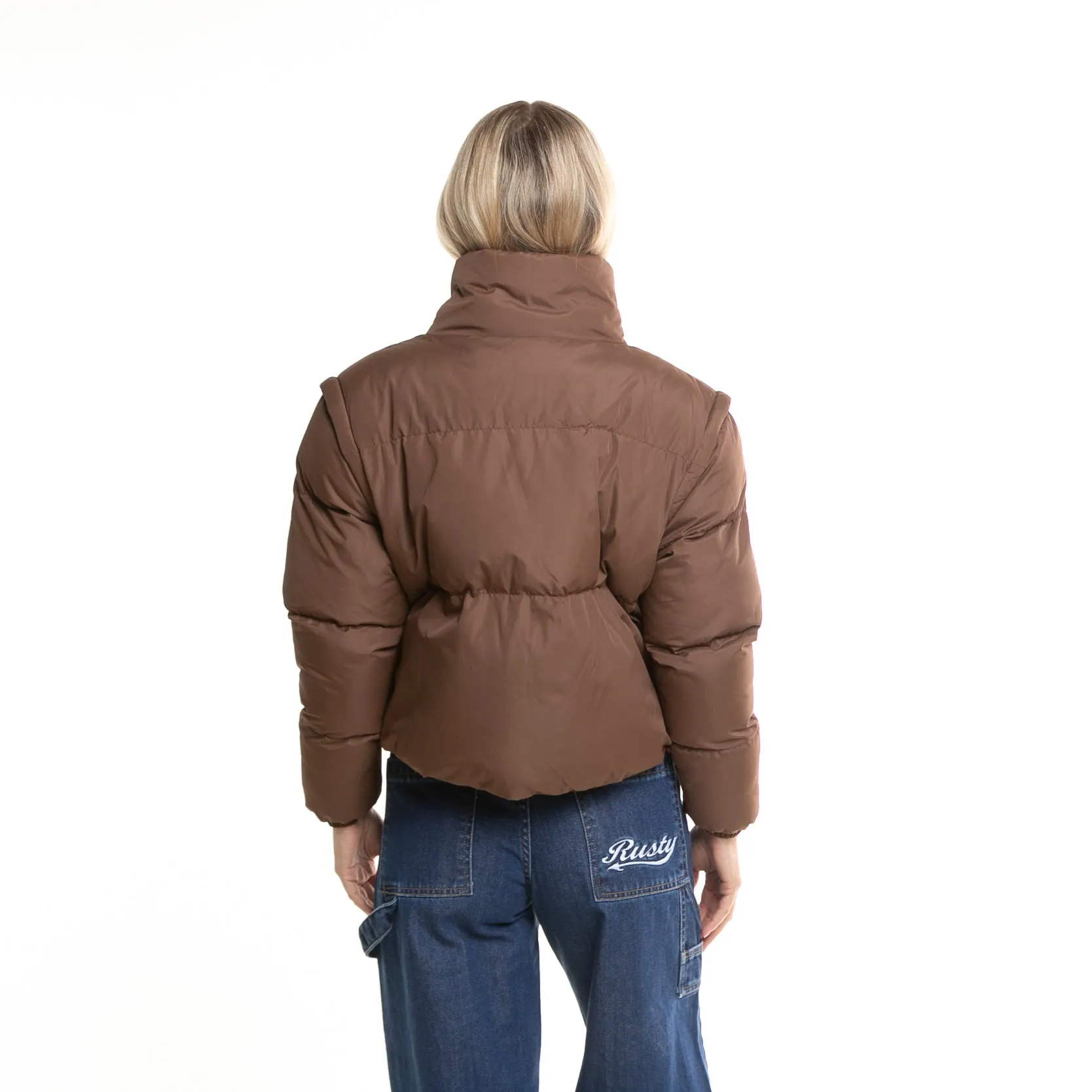 Campera Abrigo Rusty Atoll Shorter Puff Coat Ld