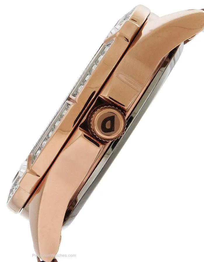 Citizen Ladies Crystal DRIVE POV Eco-Drive - Black Dial - Rose Gold-Tone