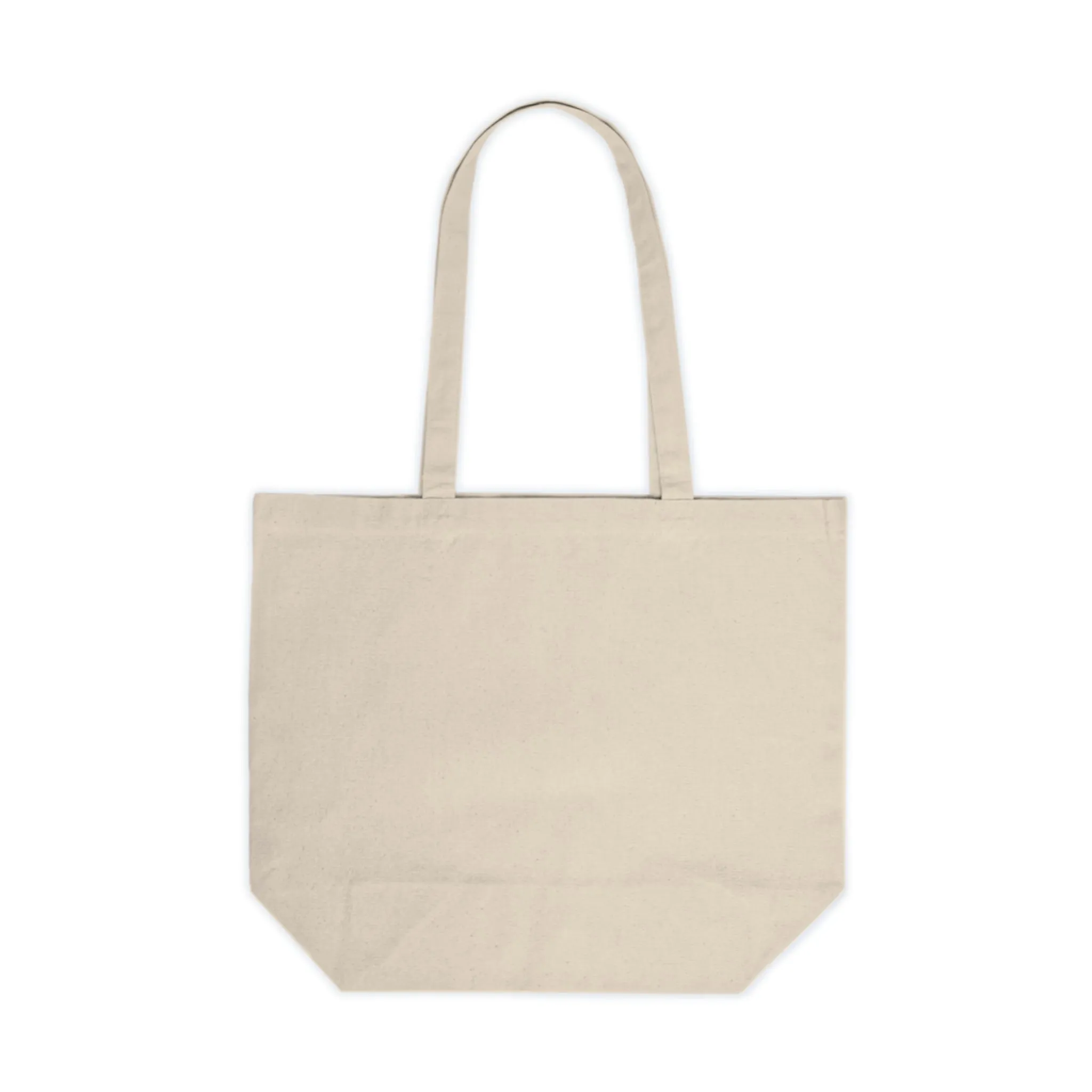 Dancing Tulips Yellow Canvas Tote