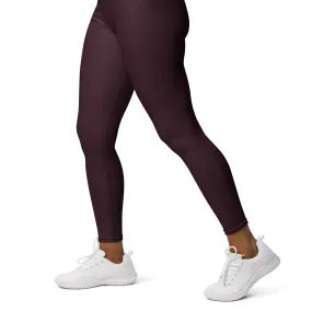 ELEVATED ESSENTIALS, BOOTY BOOSTING HIGH WAISTBAND LEGGING CABERNET