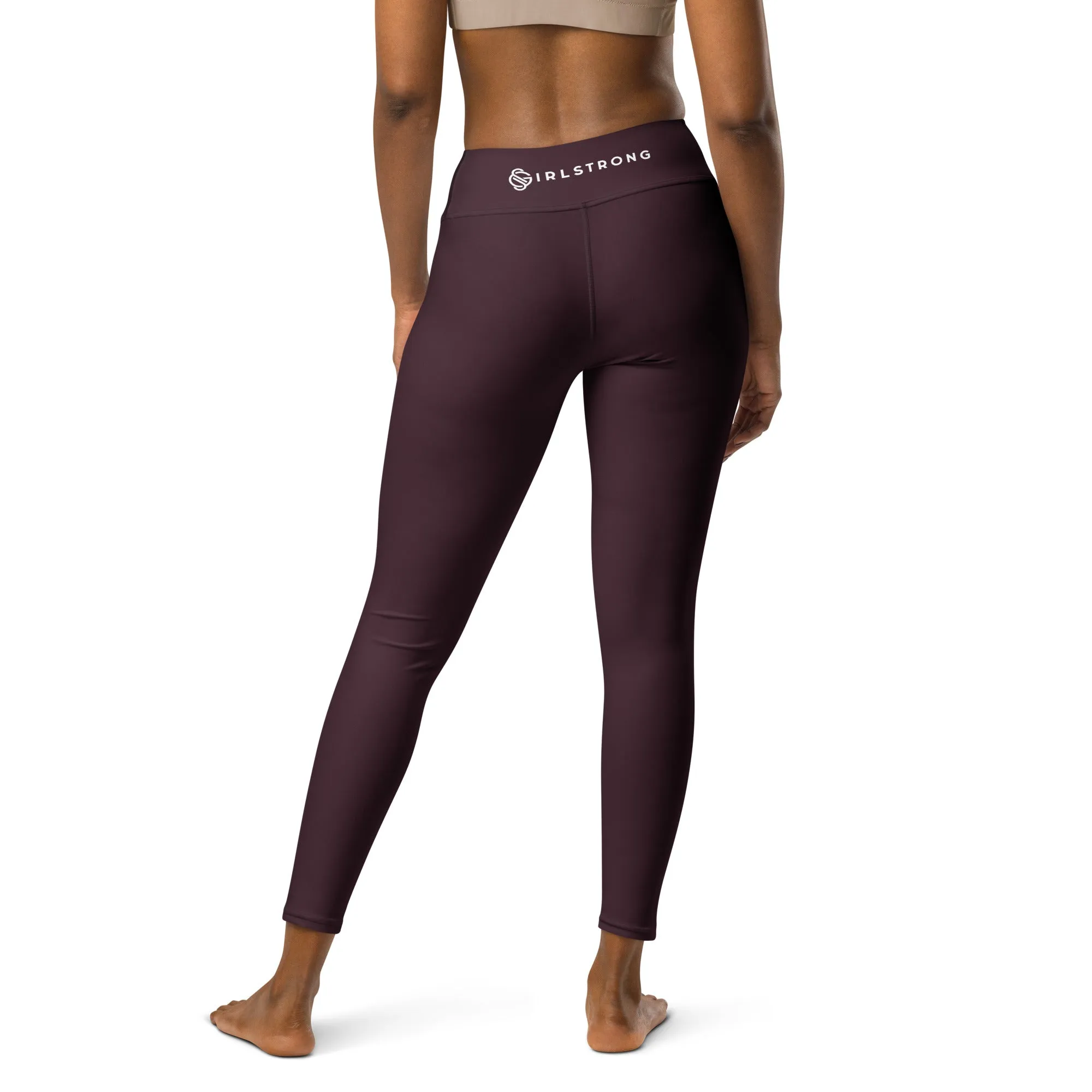 ELEVATED ESSENTIALS, BOOTY BOOSTING HIGH WAISTBAND LEGGING CABERNET