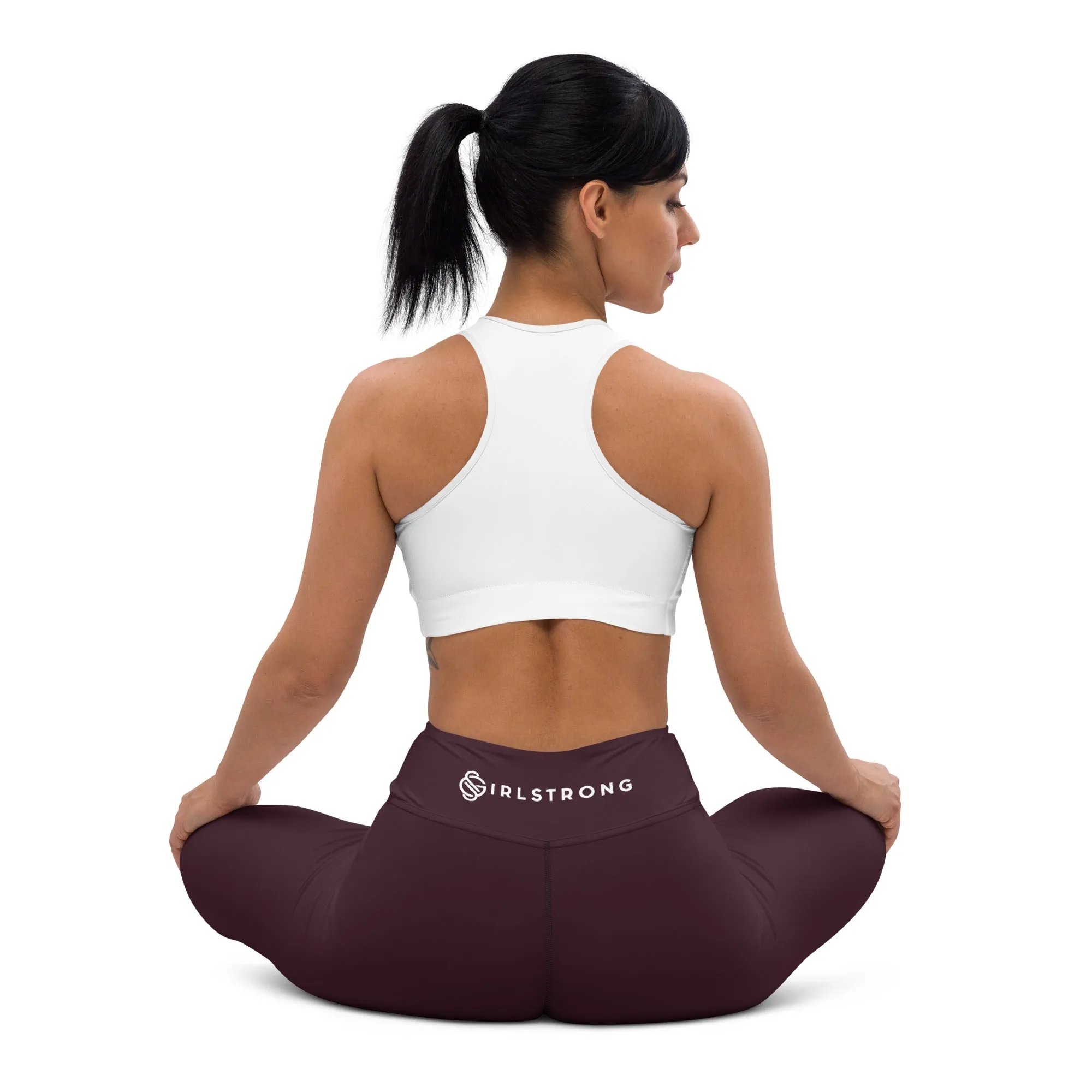 ELEVATED ESSENTIALS, BOOTY BOOSTING HIGH WAISTBAND LEGGING CABERNET