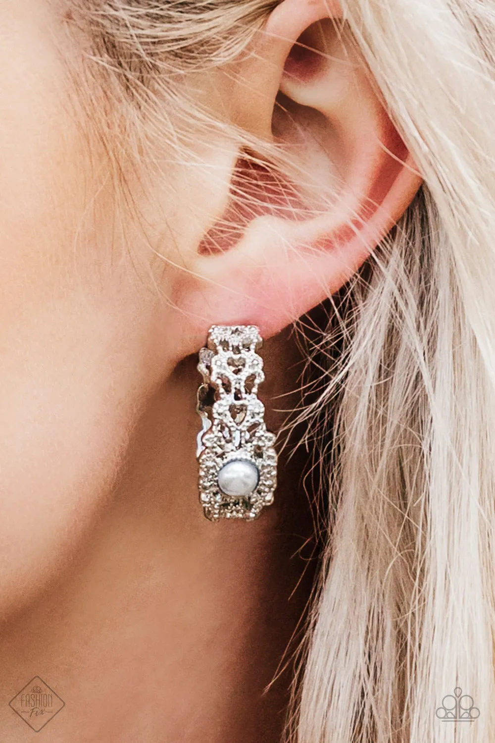 Exquisite Expense Silver Hoop Earrings