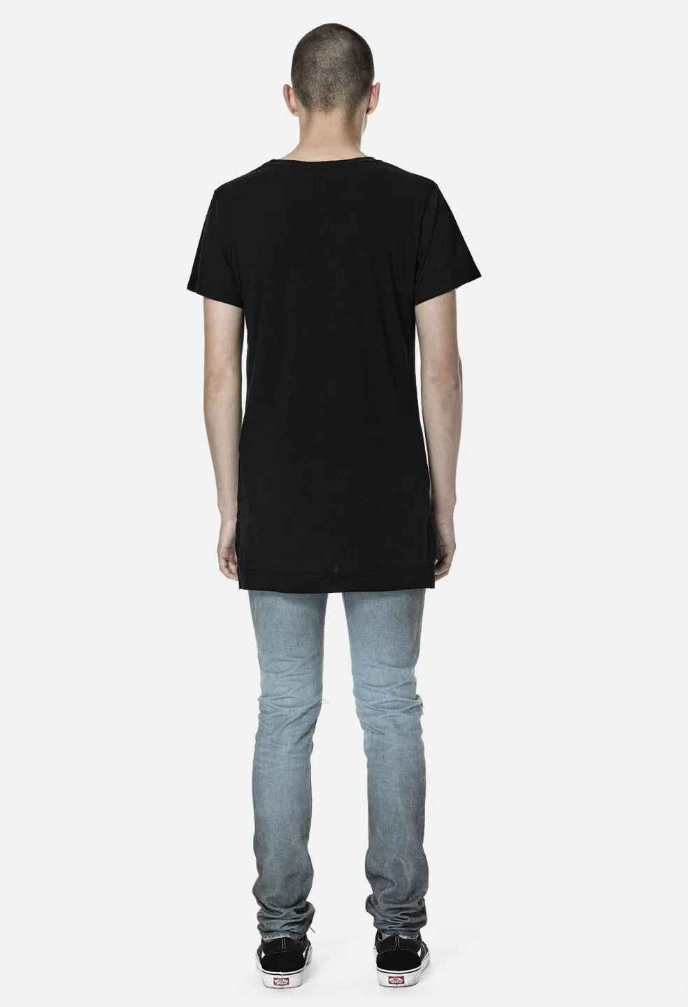 Extended Mercer Tee / Black