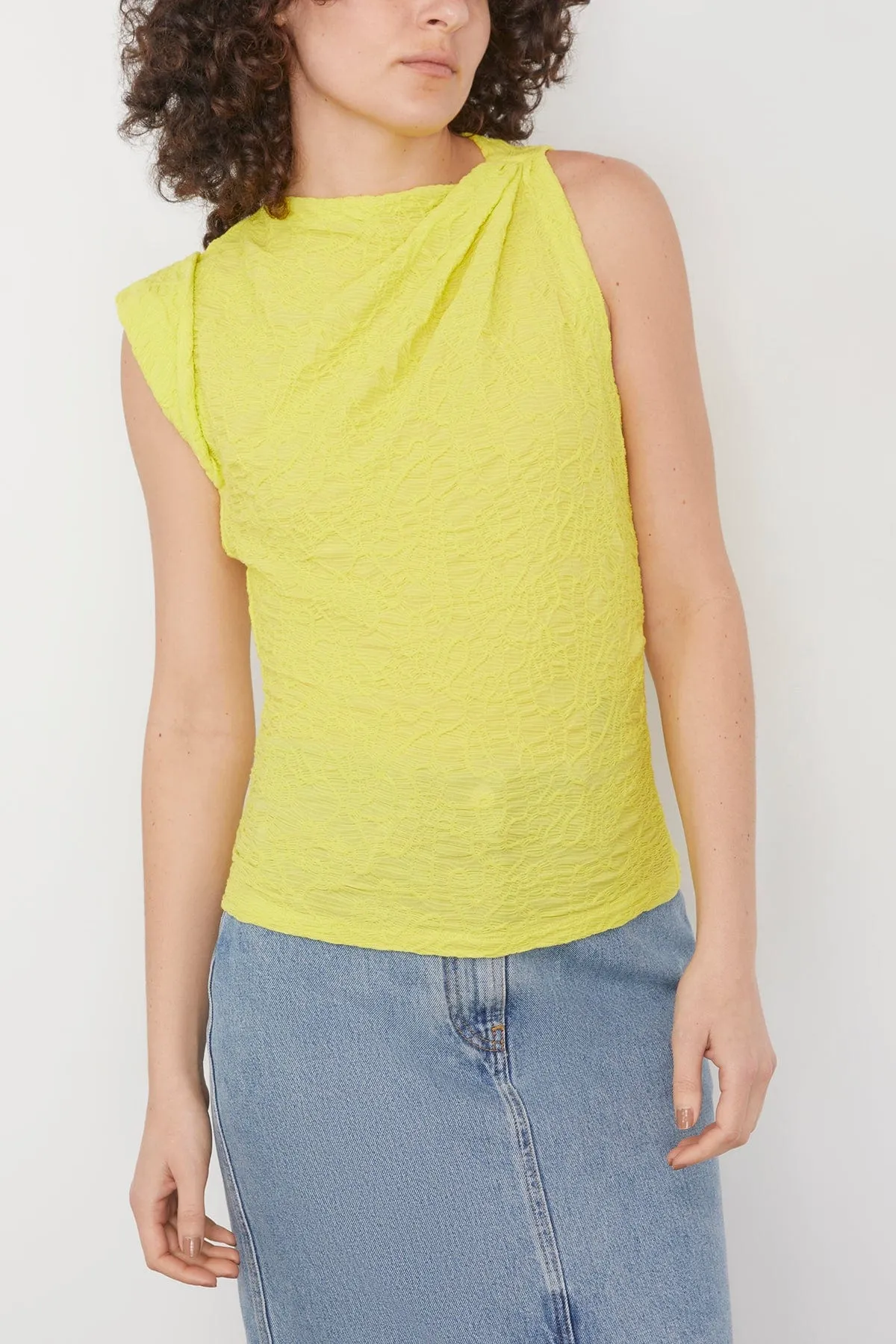 Fabiena Top in Yellow