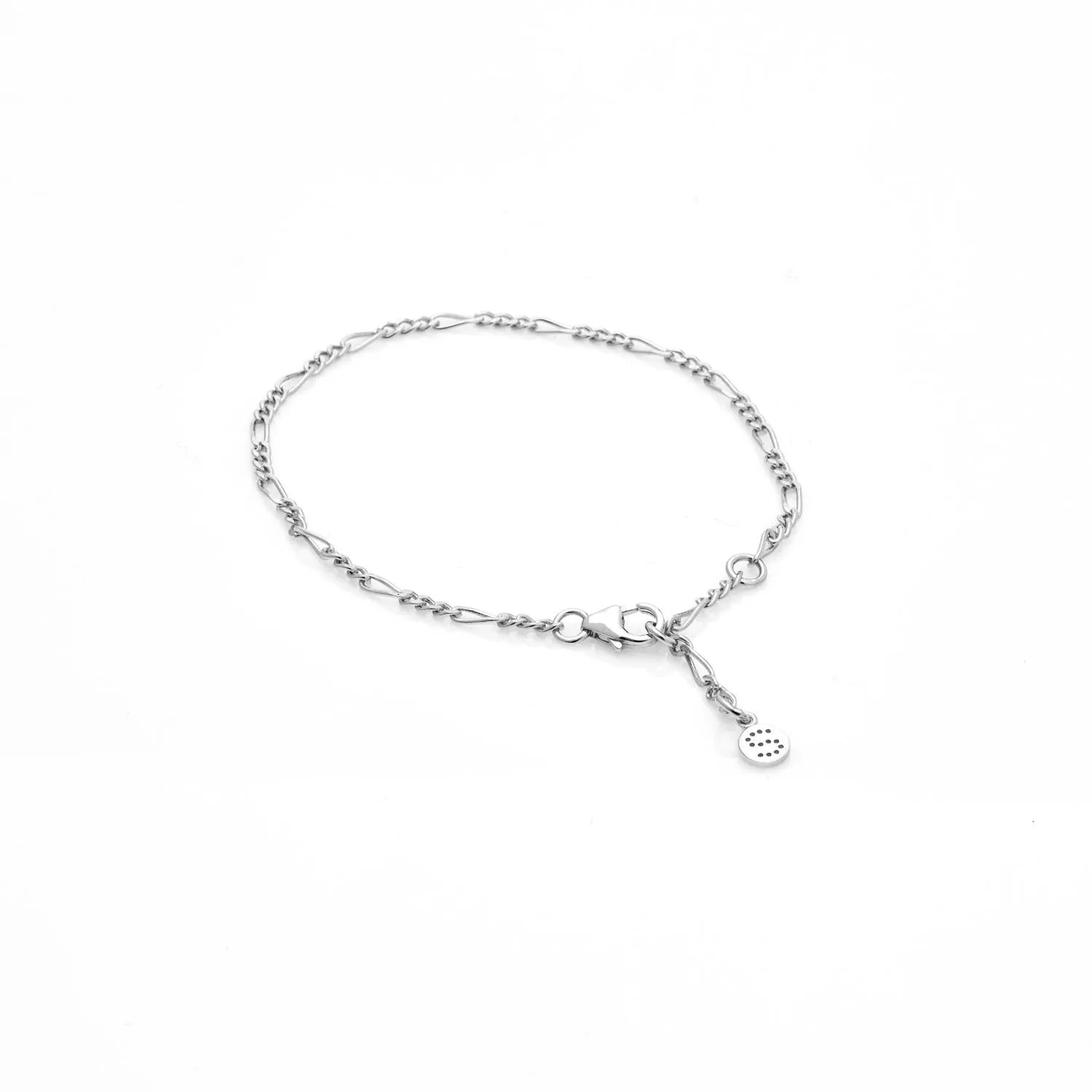 Figaro Fine / Bracelet / Silver