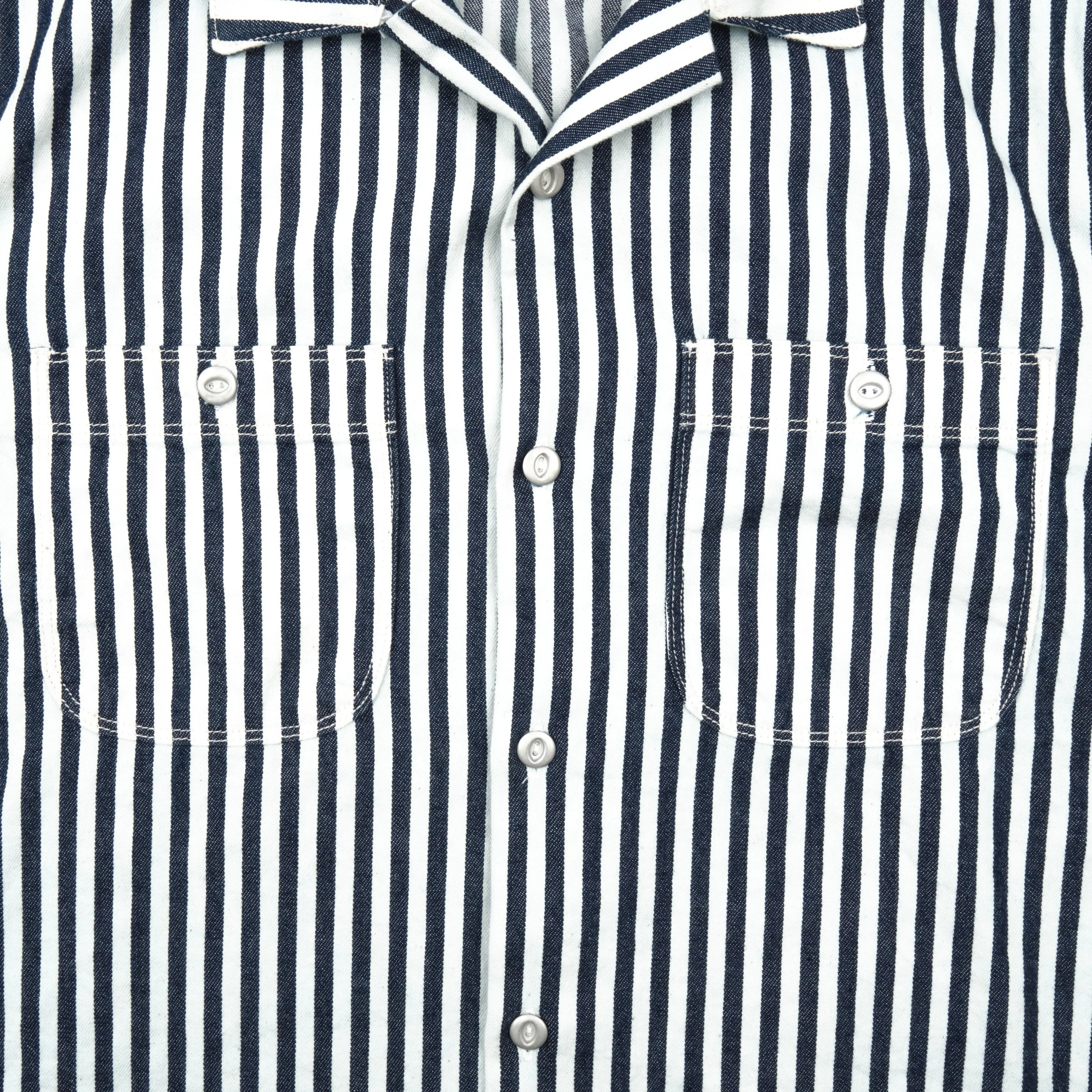 Freenote Cloth - Dayton Indigo Stripe