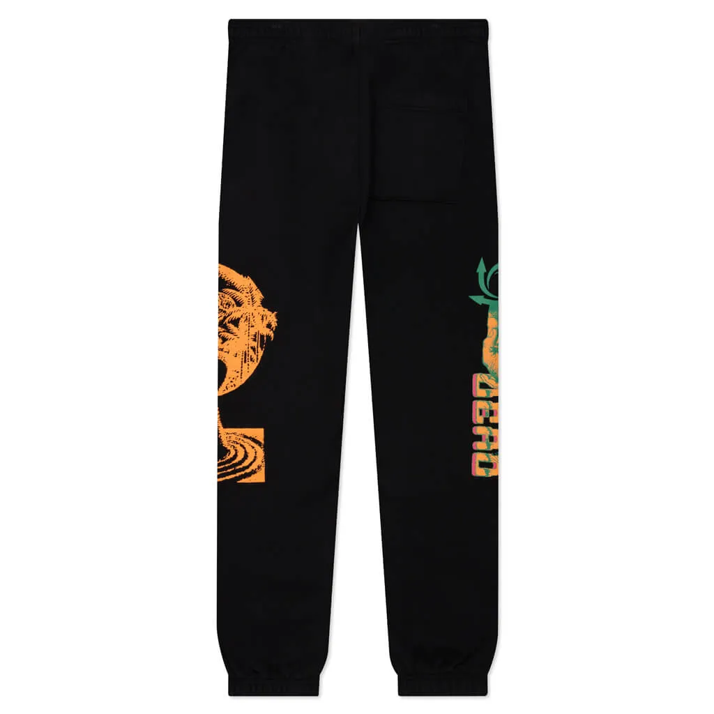 Global Streams Sweatpant - Black