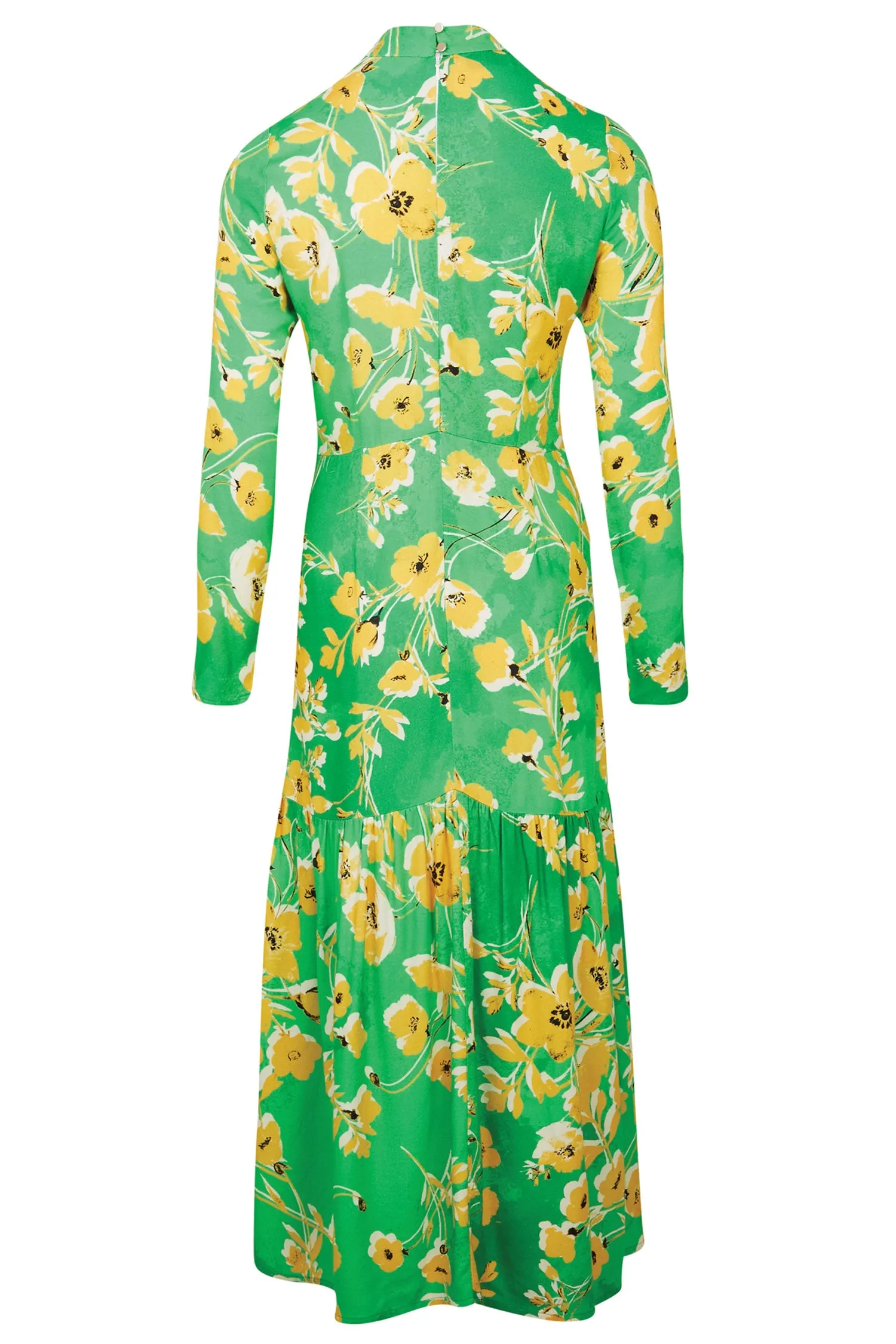 Green Daisy Dress - Curve