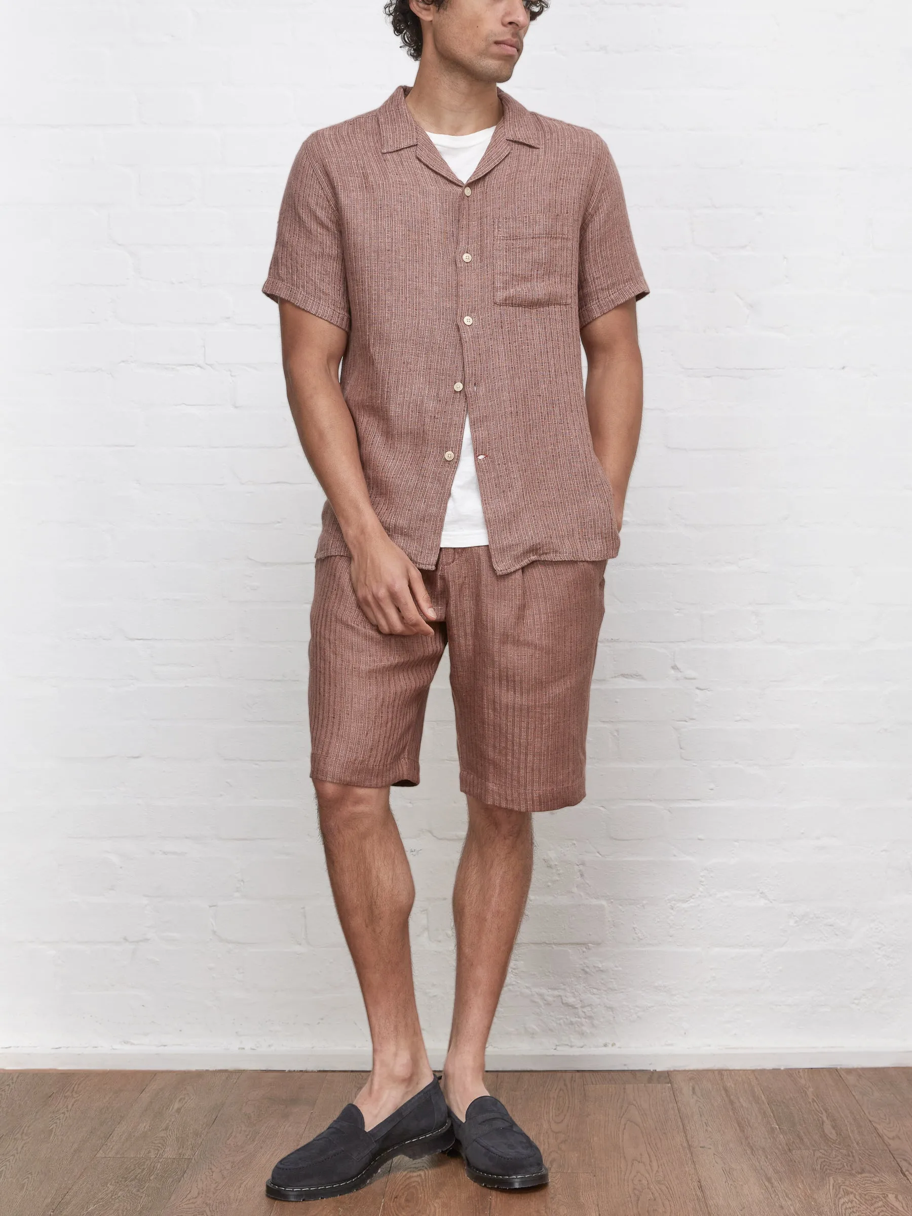 Havana Short Sleeve Shirt Bishop Pink