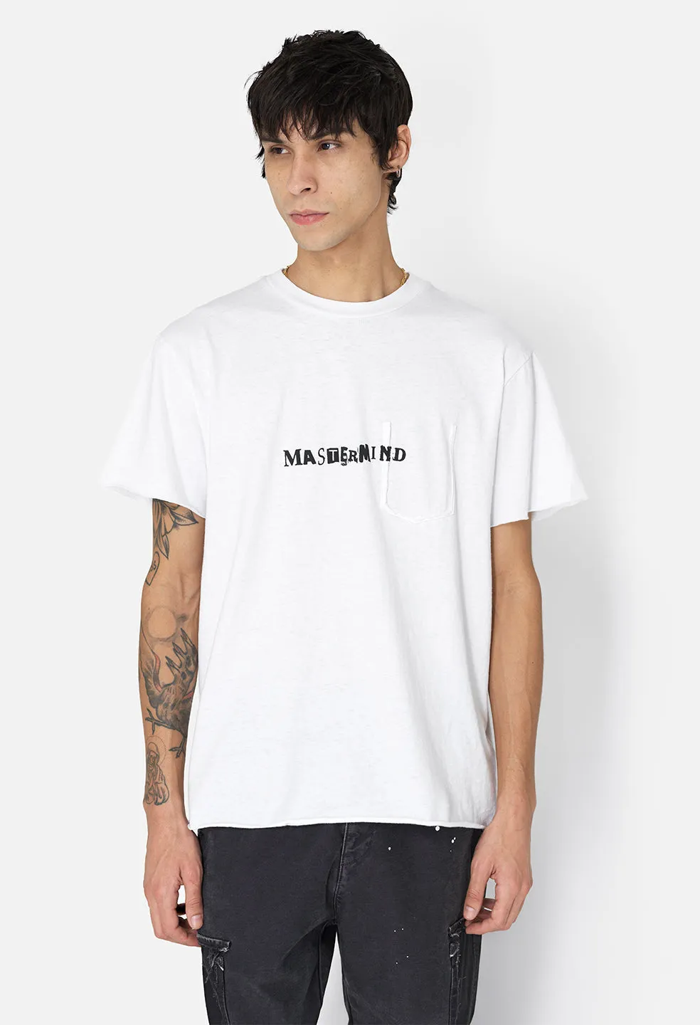 JE X Mastermind Pocket Tee / White