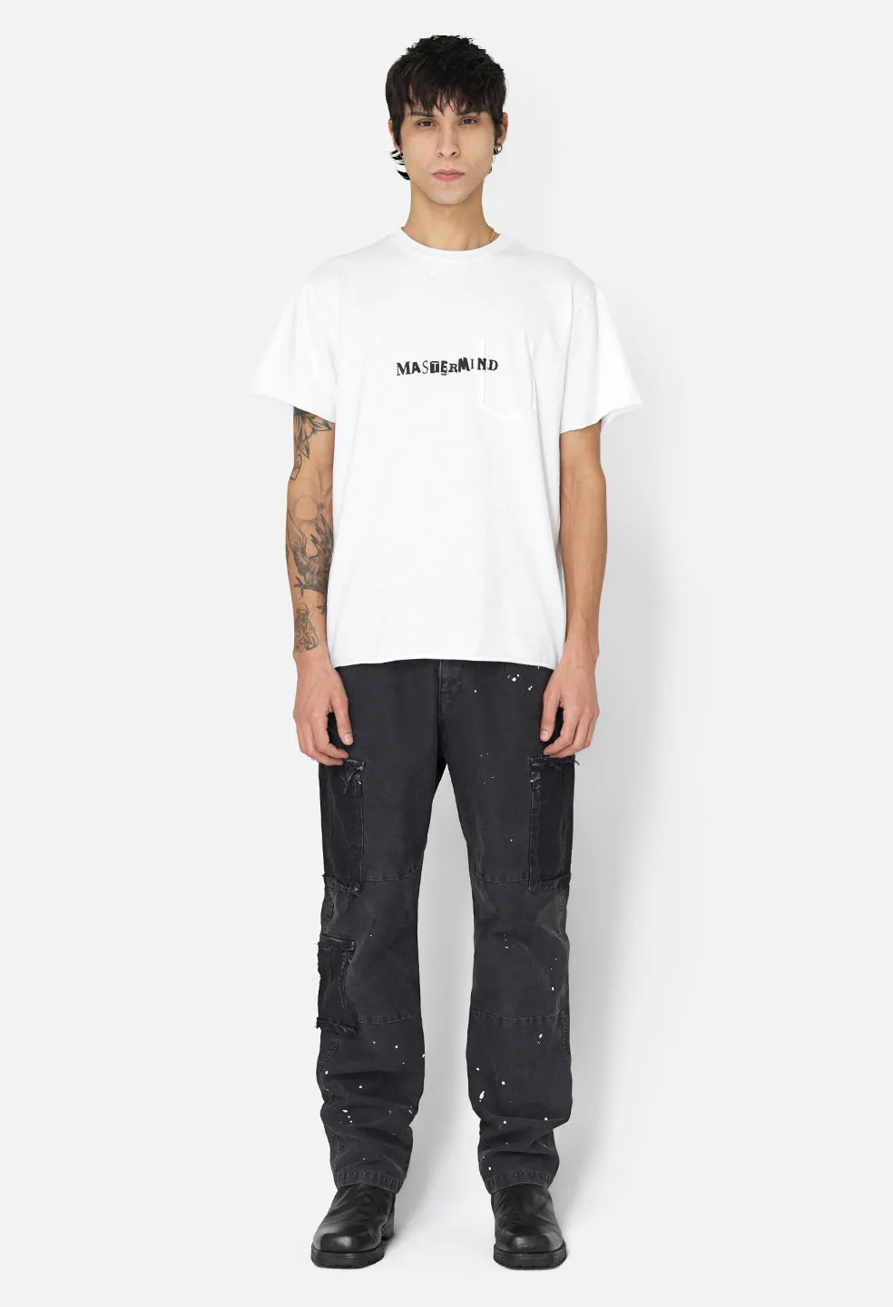 JE X Mastermind Pocket Tee / White