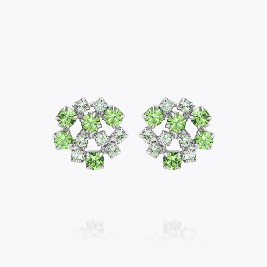 Kassandra Earrings / Green Combo