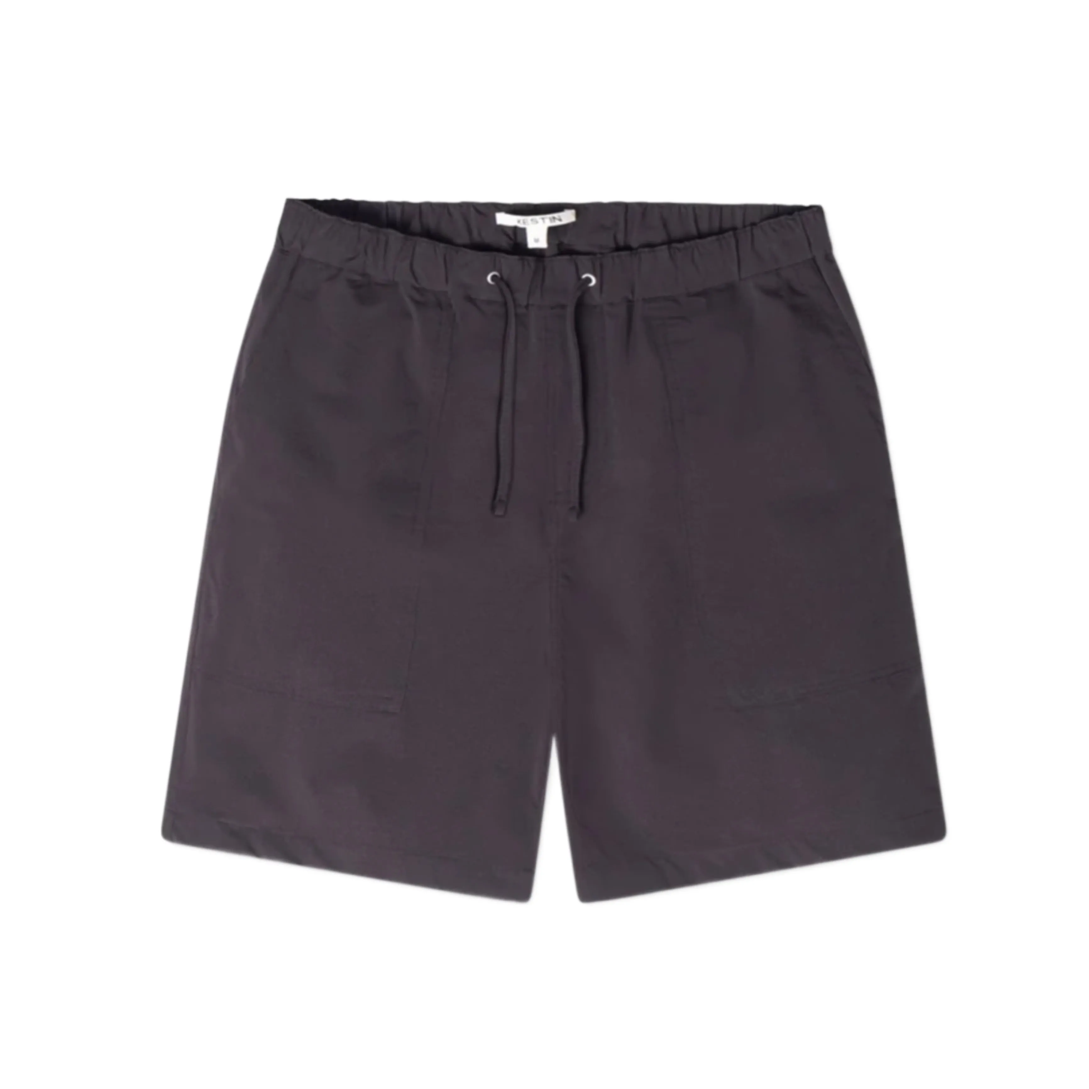 KESTIN Pease Short in Black Japanese Cordura Ripstop