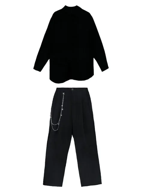 Kuro Two Piece Pant Set