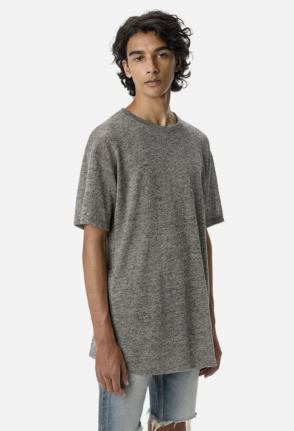 Labyrinth Linen Tee / Grey