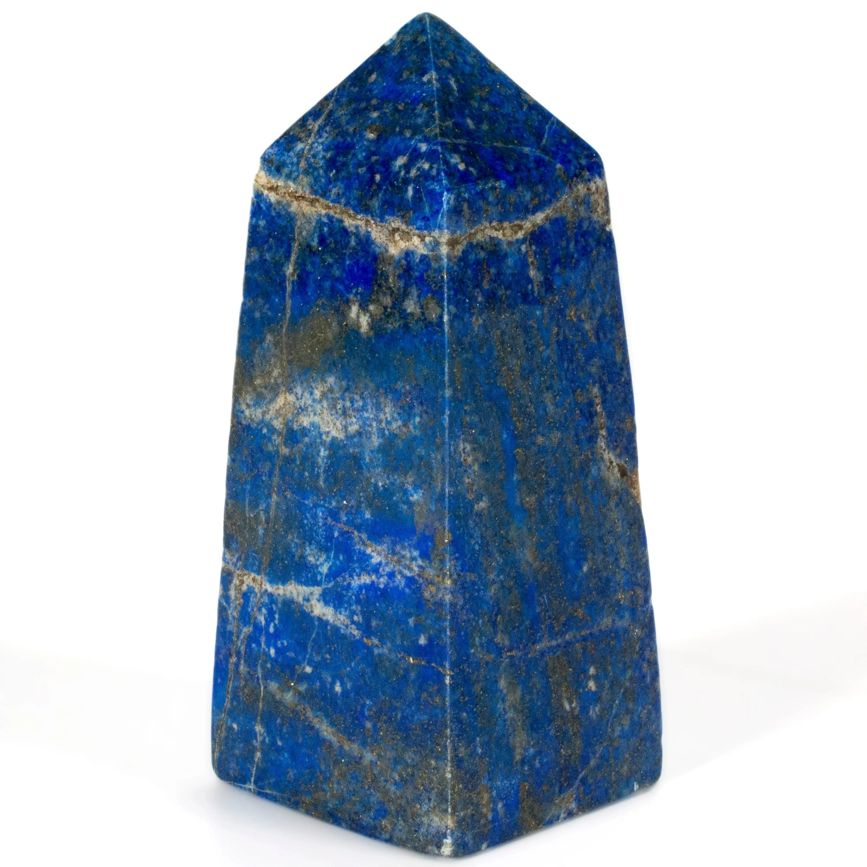 Lapis Lazuli Polished Obelisk from Afghanistan - 4 / 334 grams