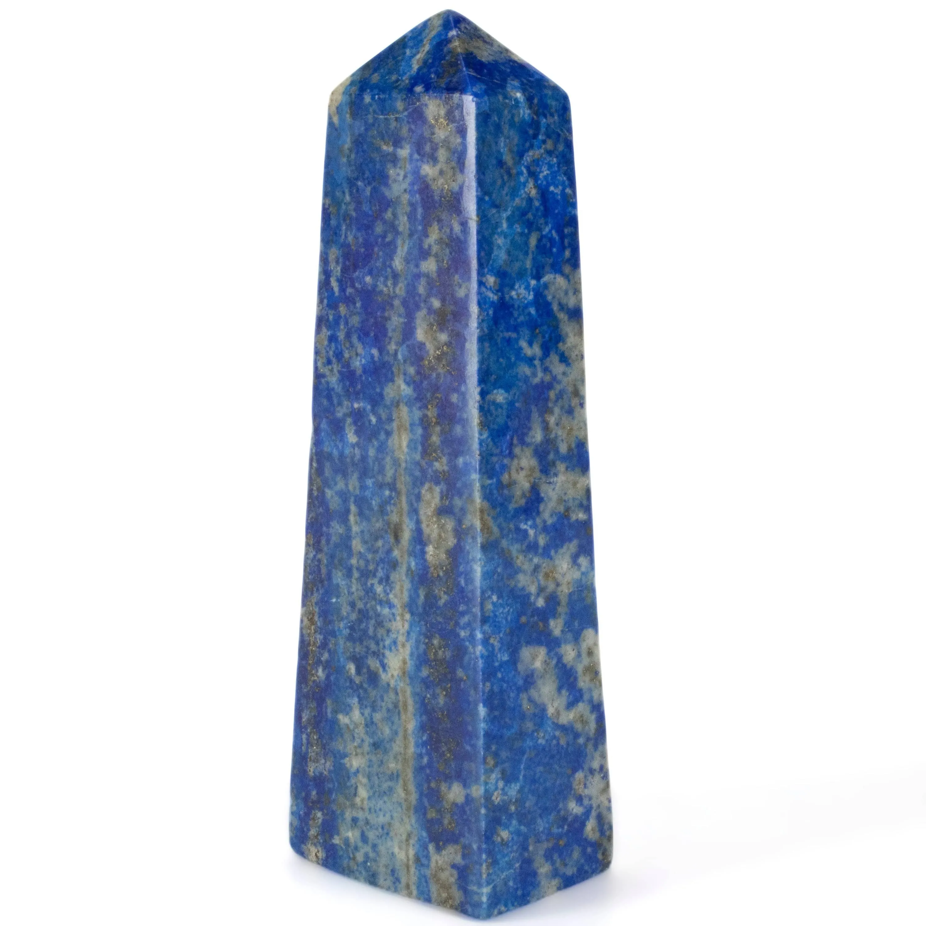 Lapis Lazuli Polished Obelisk from Afghanistan - 6 / 559 grams