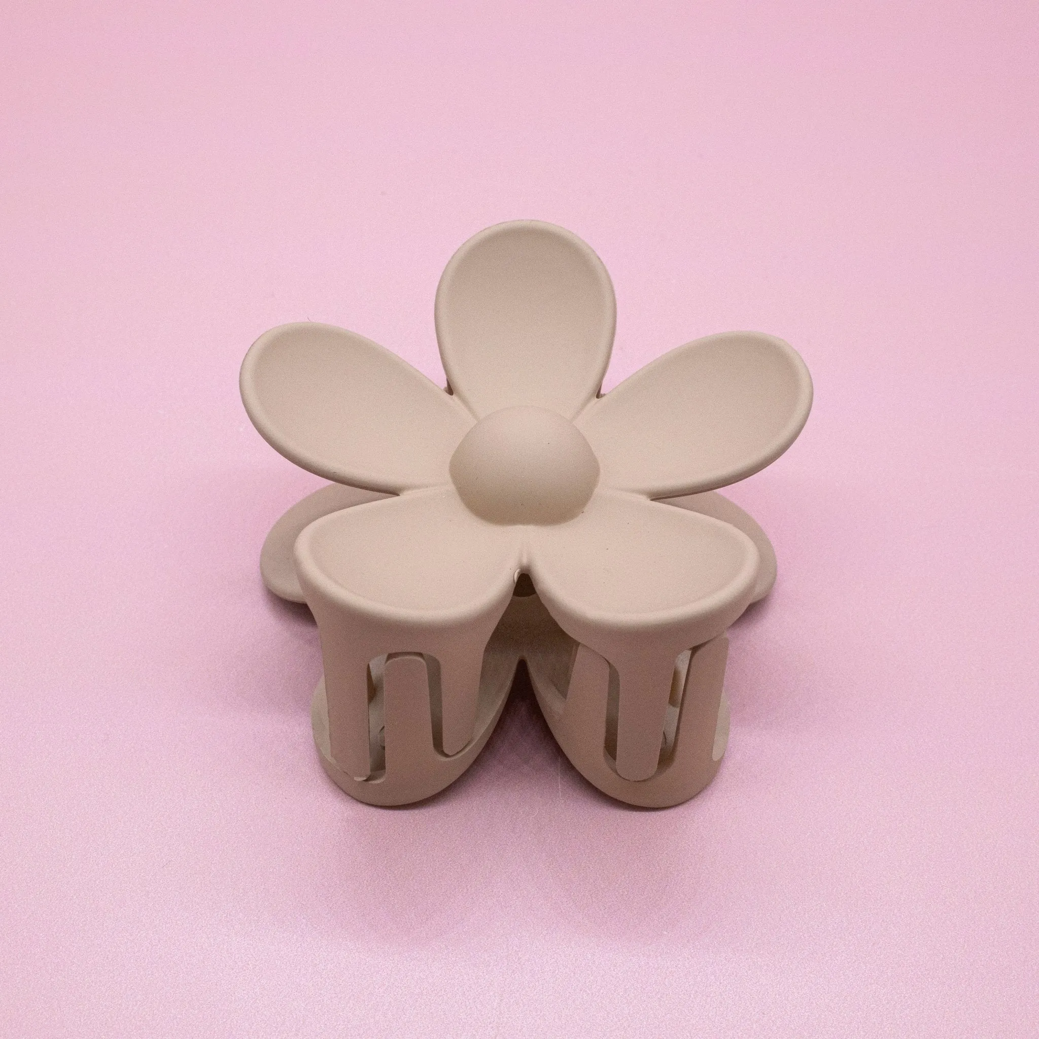 Matte Hair Claw Clip - Large Daisy Flower