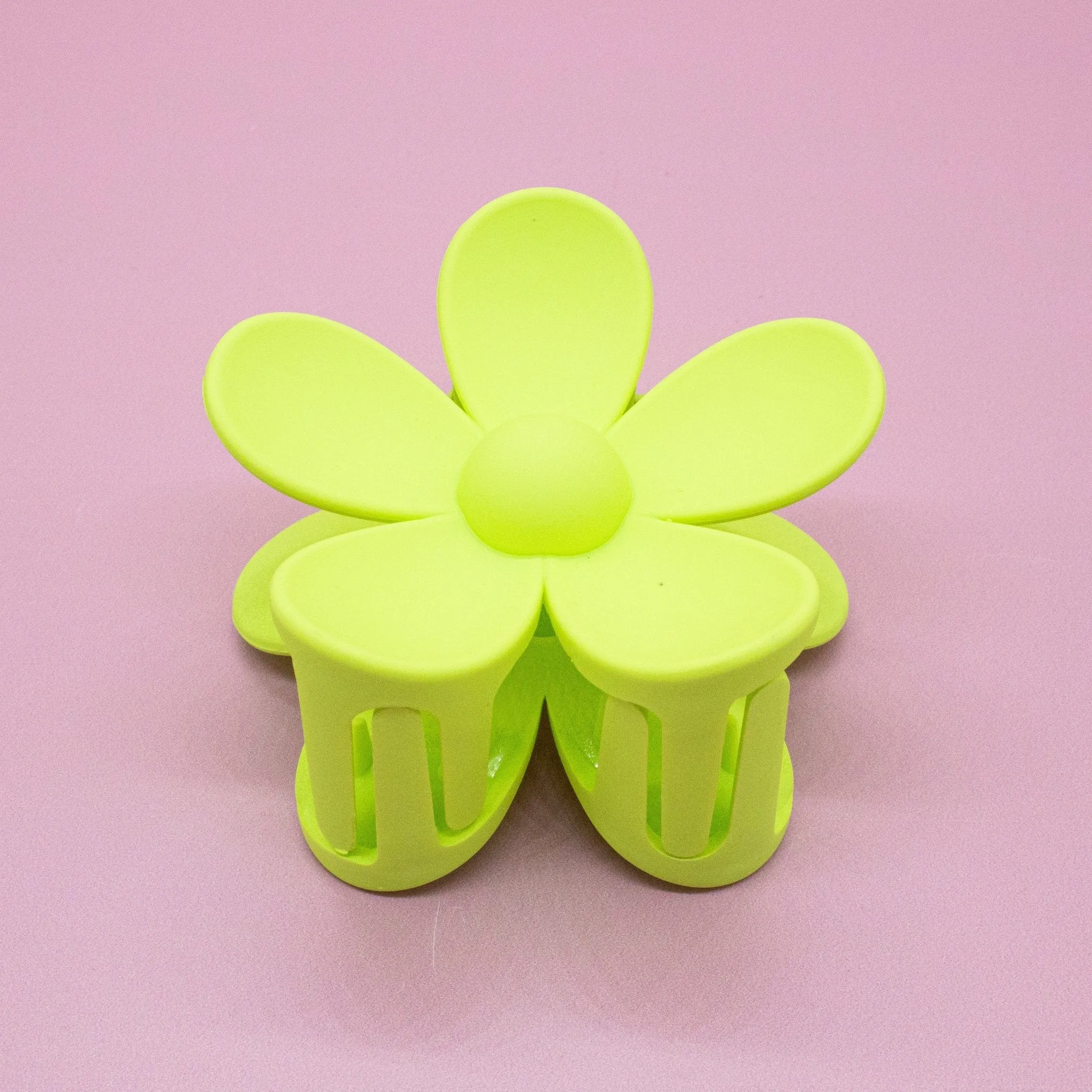 Matte Hair Claw Clip - Large Daisy Flower