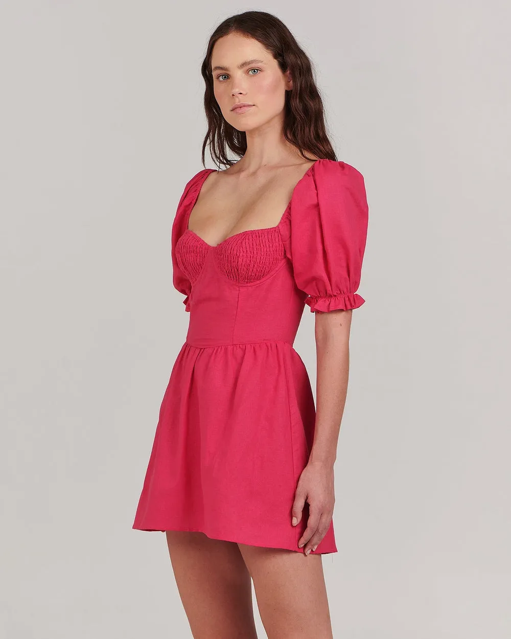 Maxine Mini Dress | Fuschia