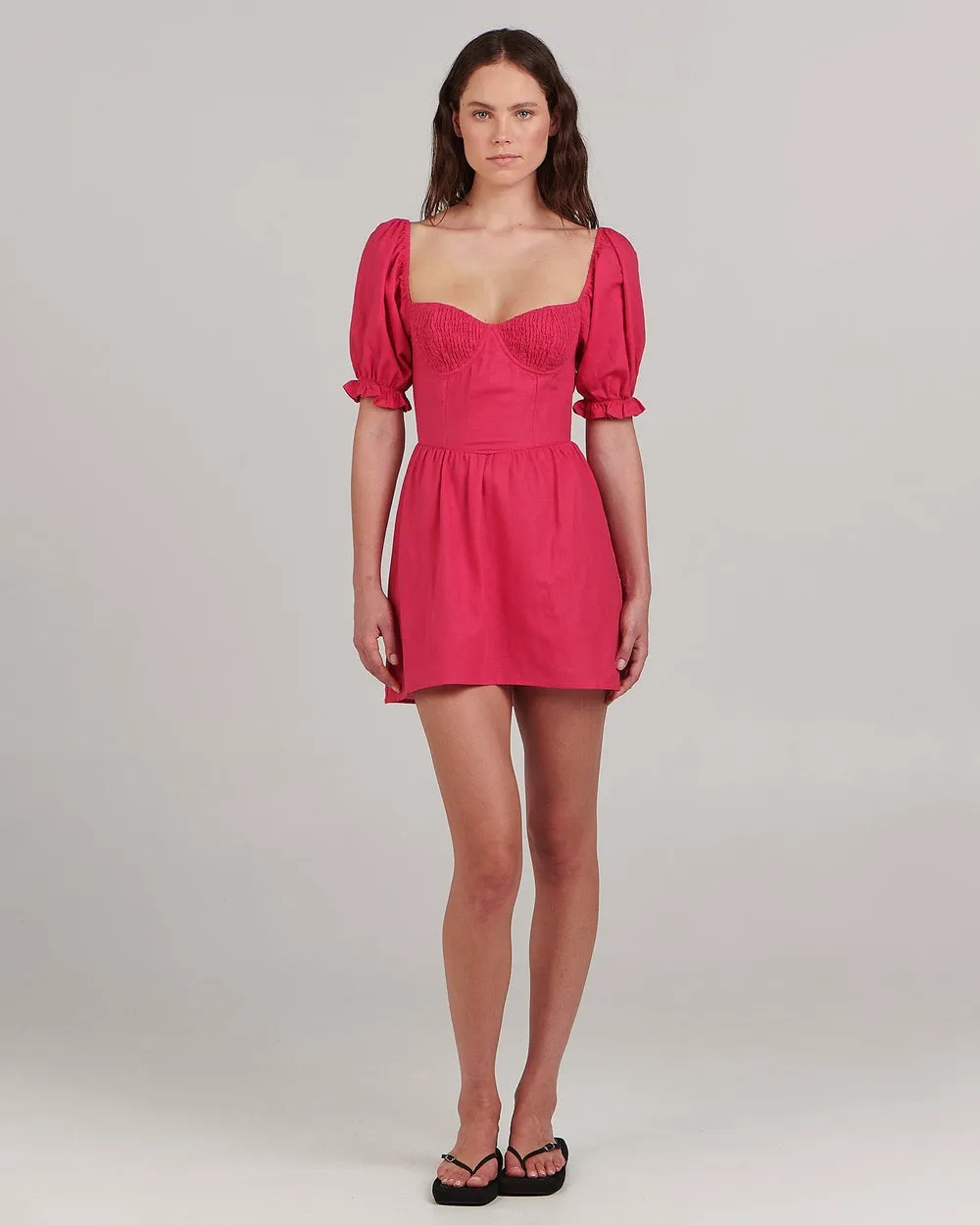 Maxine Mini Dress | Fuschia