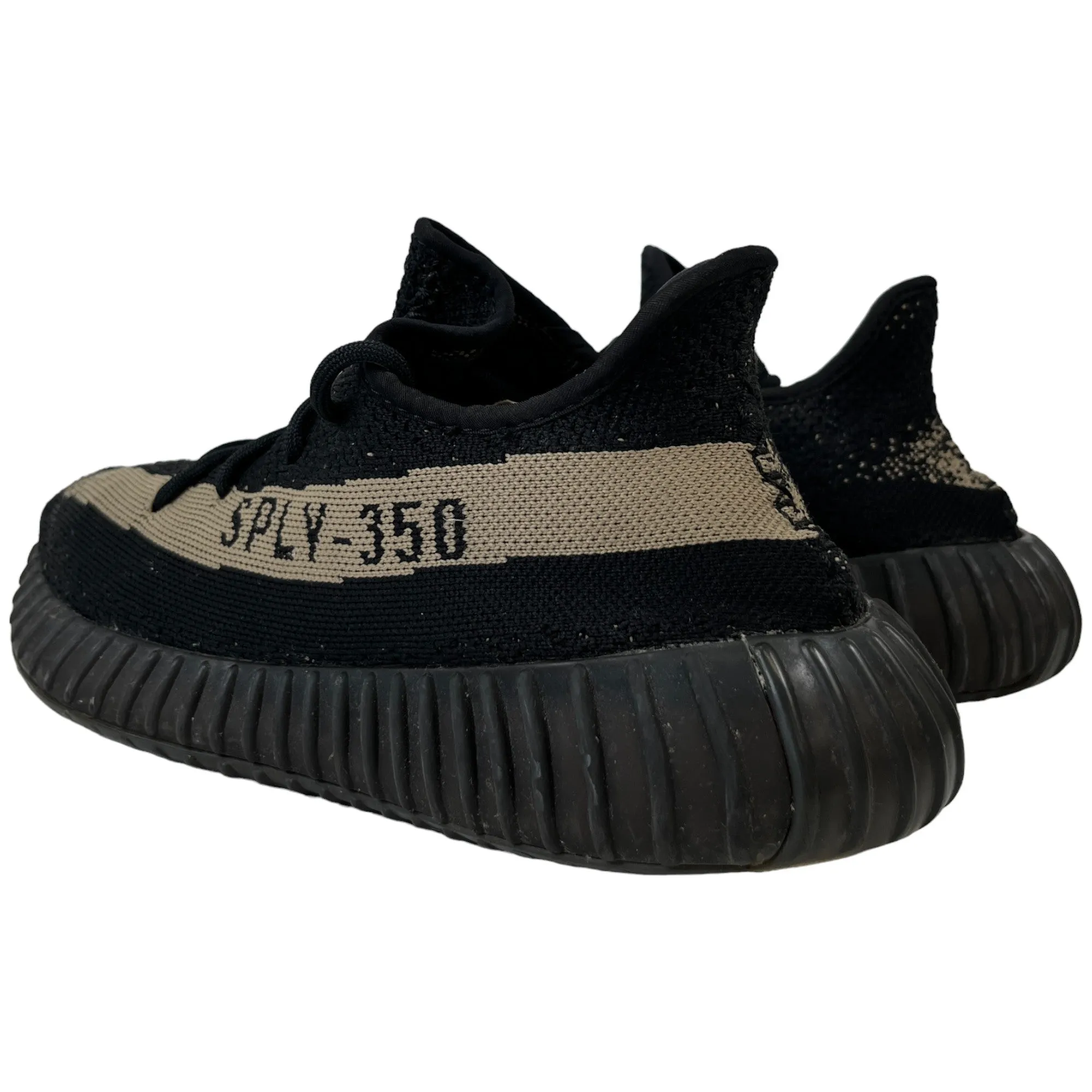 Men's 350 V2 Green Low Trainers Black Size EU 43.5 / UK 9.5