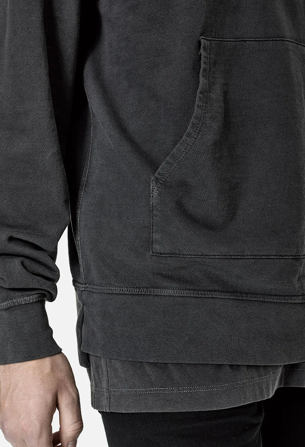 Mercer Half Zip / Washed Black