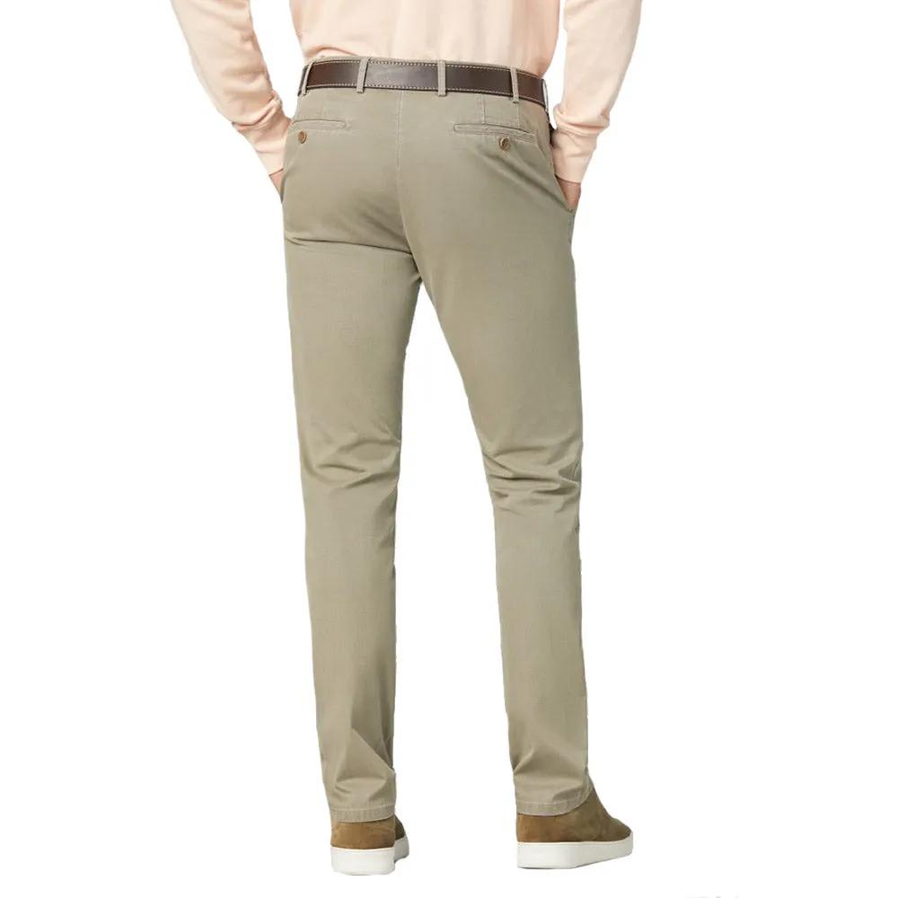 Meyer Soft Cotton Chino - Taupe