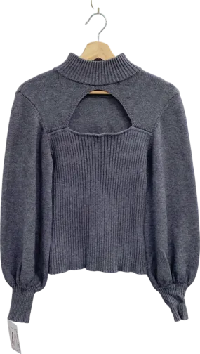 Michelle Keegan Grey Cut Out Sweater UK Size 12