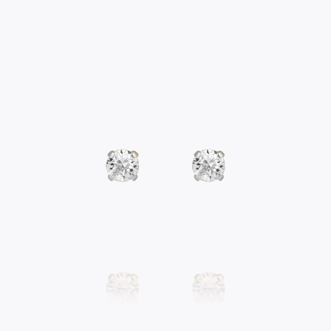 Mini Stud Earrings / Crystal