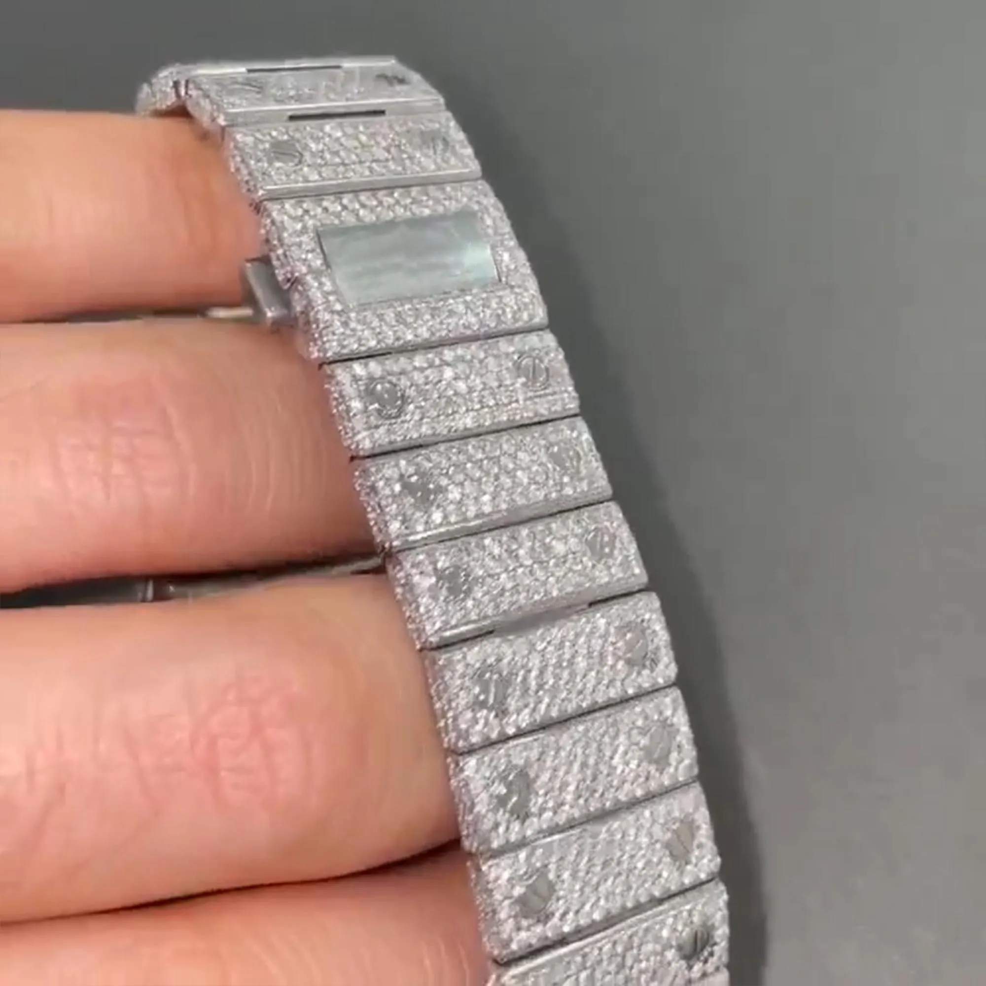 Moissanite watch | diamond watch(W-26)