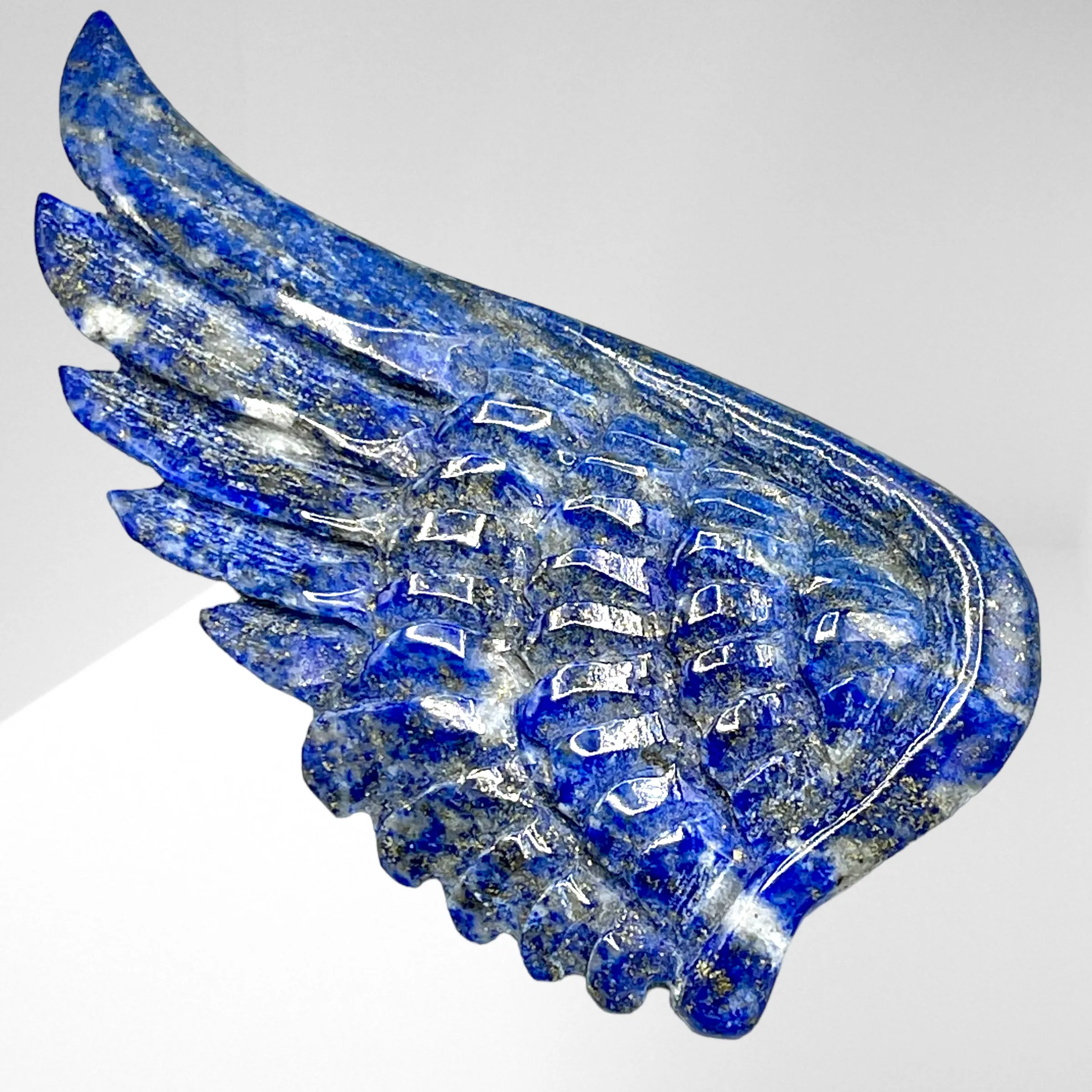 Natural Lapis Lazuli Carved Wing