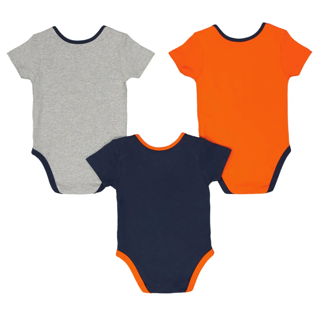 NFL - Kids' (Infant) Chicago Bears Champ 3 Piece Creeper Set (HK1I1FBAS BRS)